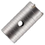 Rennie Tool Company 35mm Carbide Tipped Core Drill Bit for Brick, Concrete, Cement Stone Wall, Aerated Block, Iron, Copper, and Wood- TCT Circular Hole Saw Core Drill Hole Cutter wood hole saw