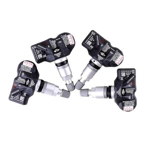 BYNYXI 4 szt. czujniki ciśnienia w oponach 5Q0907275B RDKS czujnik do Porsche Skoda Seat A3 A4 A5 A6 A7 Q1 Q2 Q3 Q4 Q5 Q7 TPMS czujnik ciśnienia w oponach czujnik ciśnienia powietrza 5Q0998270B