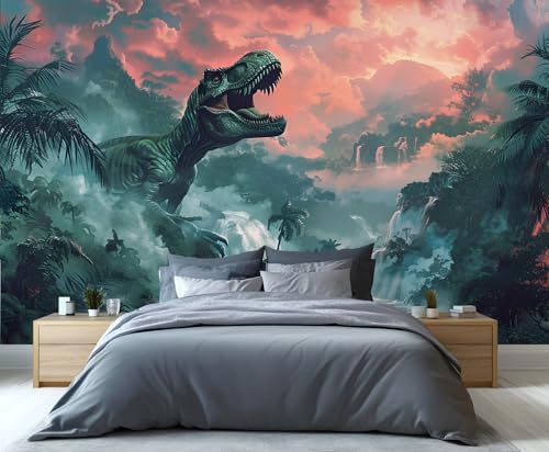 DUPIELU Dinosaurs Wallpaper, 78.7" W x 55.1" H - Dinosaurs