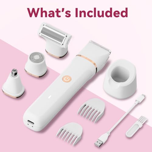 Freyars 4-in-1 Electric Bikini Trimmer for Women - Image 7