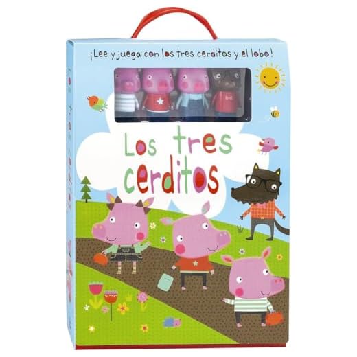 Los tres cerditos (Castellano - A PARTIR DE 3 AÑOS - MANIPULATIVOS (LIBROS PARA TOCAR, JUGAR Y PINTAR), POP-UPS - Otros libros)
