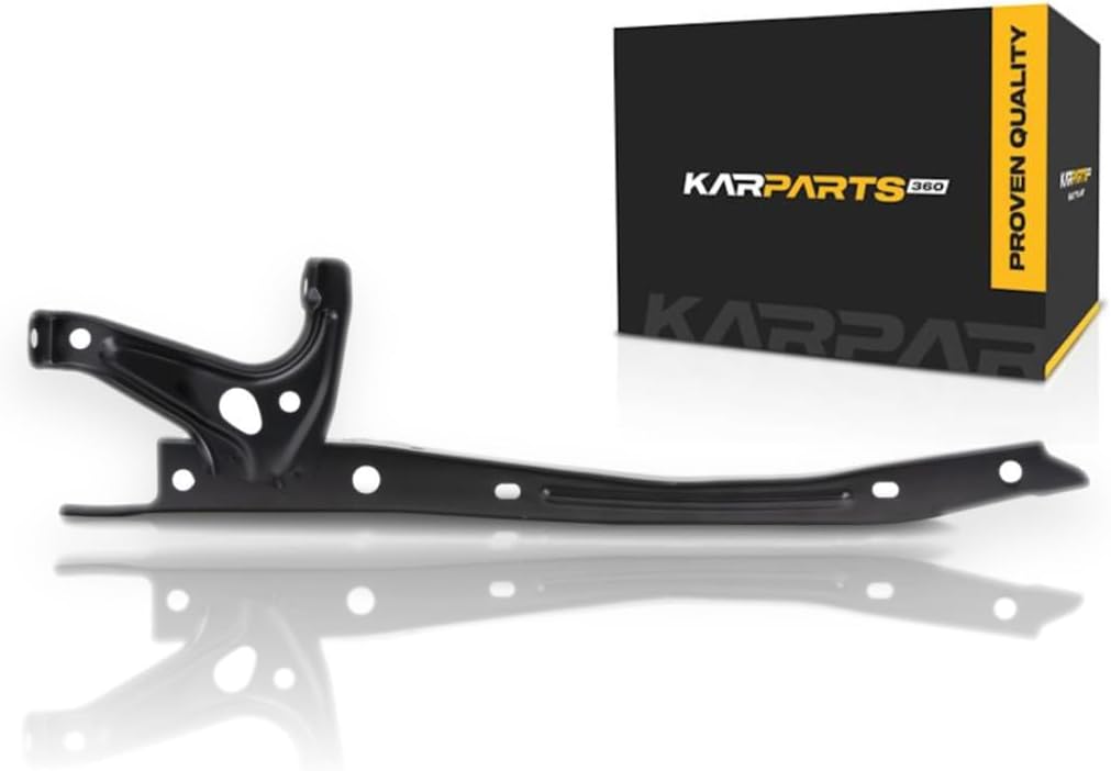 KarParts360 Hood Latch Support for Toyota Camry 2012-2014 (Black Steel, Front)