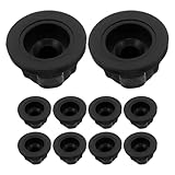 OUNONA 10 Stück Teiliges Gummi-motorabdeckungs-dämpfer- Langlebige Motorhauben-puffer Passgenaue Motorabdeckungs-tüllen Einfache Montage Geräuschreduzierend Optimaler Schutz für