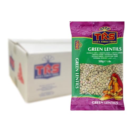 TRS, Lentejas Verdes Enteras, Multipack (20 X 500 GR)