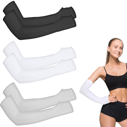 2 Paar schützende Armstulpen für dünne Haut, ältere Haut, Risse und Prellungen, Schutzärmel für Damen und Herren