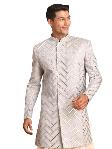 Image of VASTRAMAY mens Sherwani Only Top
