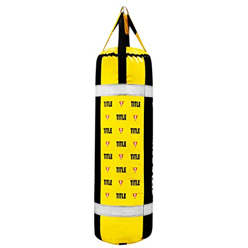image for TITLE Boxing Greatest Heavy Bag Ever, Yellow/Black, 110 lbs