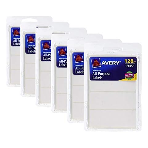 Avery All-Purpose Labels, Pack of 128 Cover