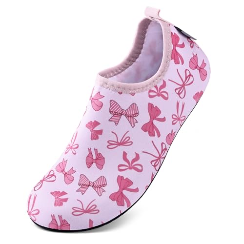 Image of WateLves Womens and Mens Kids Water Shoes Barefoot Quick-Dry Aqua Socks for Beach Swim Surf Yoga Exercise