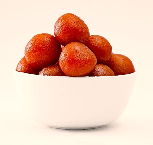 Image of Karachi Bakery Kaju Katli 200gm & Gulab Jamun 1kg, Mouth Watering Diwali Sweets, Indian Mithai, For Family, Friends on Special Occasions