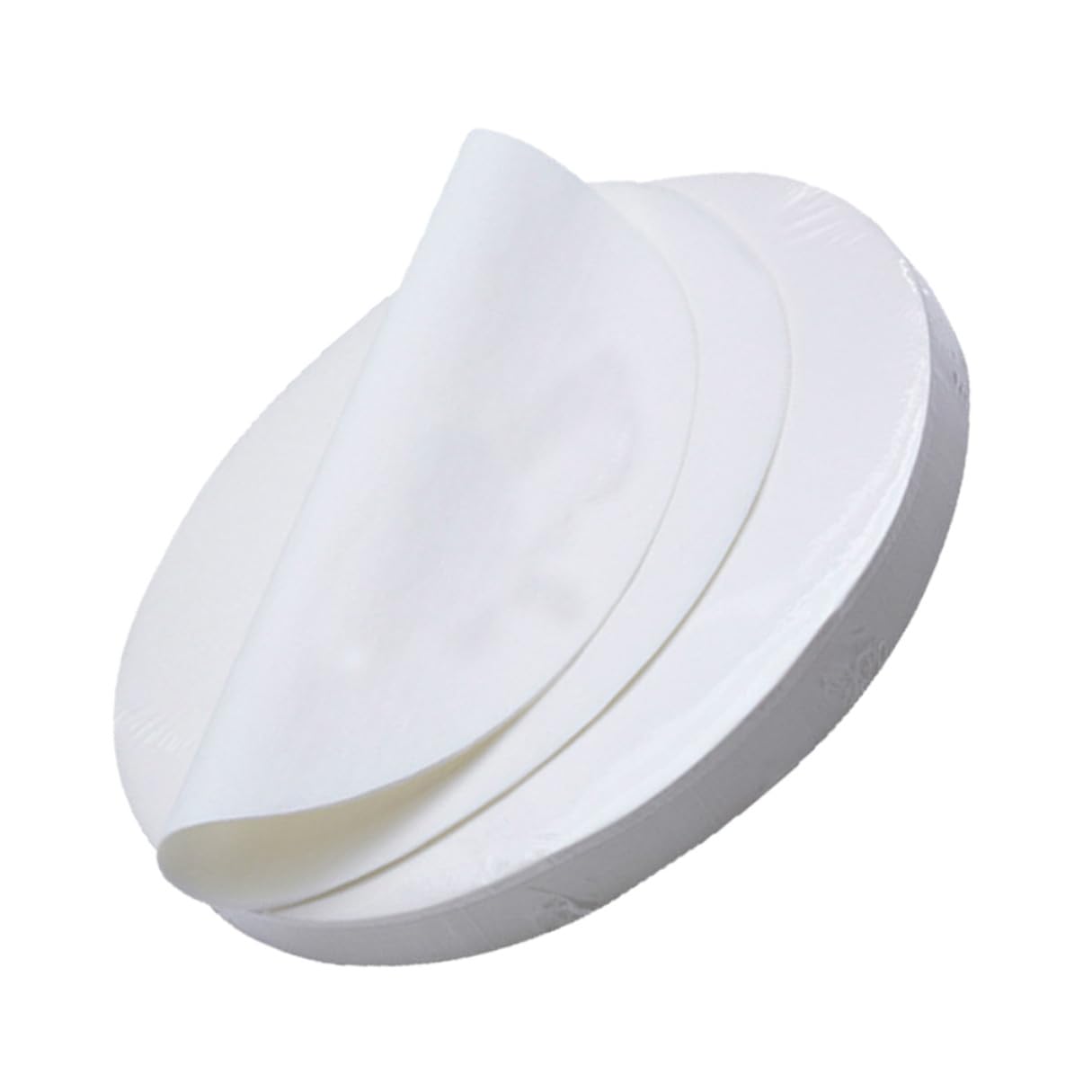 ULTECHNOVO Papier Sulfurisé Rond 20 CM 500 Feuilles Imperméables Absorption d'Huile pour Cuisson Four et Grillades Usage Professionnel et Domestique