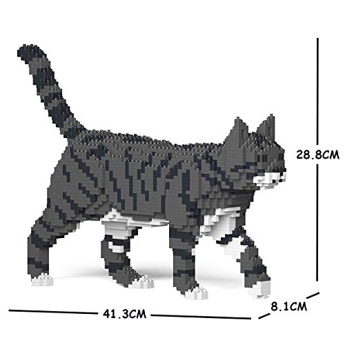 JEKCA Cat 03S-M02, Deep Grey Tabby, Sculptor - Image 2