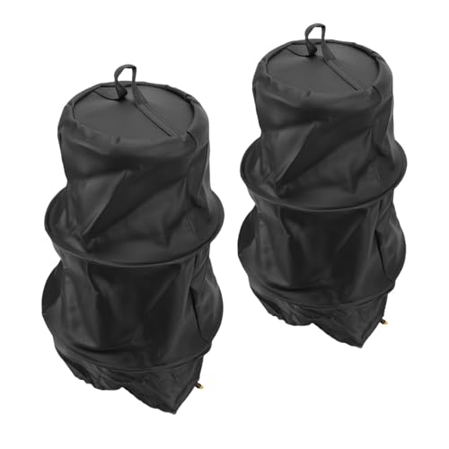 Cocoarm Cage à Essaim d'abeilles, Outil d'apiculture en Cuir PU avec Fixation Sécurisée, Structure en Fil 'Acier -Vent et Robuste pour Fournitures 'Apiculteur en Plein Air