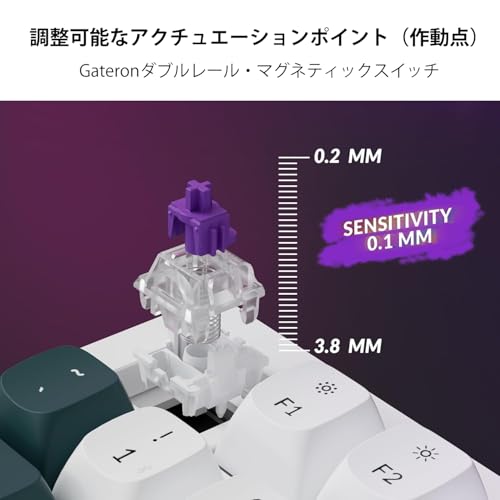 Keychron Keychron Q3 HE QMKワイヤレス・カスタムキーボード の商品画像 1