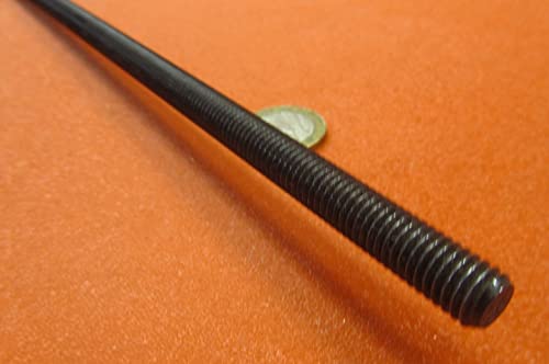 Black Oxide Grade B7 Steel Fully Threaded Rod 3/8"-16 x 48.00 Length 1 Pc.