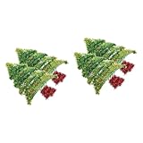 Ornement suspendu de conception d'arbre de noël - pendentifs décoratifs de conception d'arbre de noël à franges, ornements suspendus de vitrine, décoration de maison pour la fête de noël, l'arbre de noël, la fête d'enfants, la décoration de fête d'hiver, ajoutent de l'atmosphère.