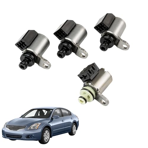 4pcs CVT Transmission Solenoid Kit JF011E RE0F10A F1CJA for Nissan Altima Rogue Sentra Caliber 2007 Up