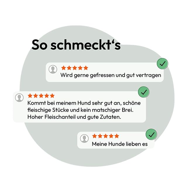 GRAU – das Original – Nassfutter für Hunde - Lamm mit Vollkornreis, 6er Pack (6 x 800 g), Monoprotein, glutenfrei, für erwachsene Hunde