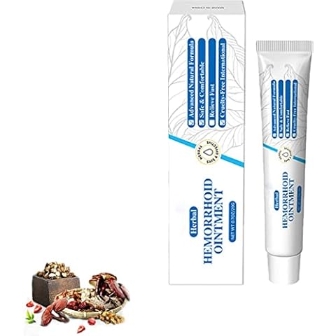 Healmusz Natural Herbal Hemorrhoids Ointment, Organic Herbal Hemorrhoids Ointment Cream, Itching, Burning Relief (1 Pcs) Cover