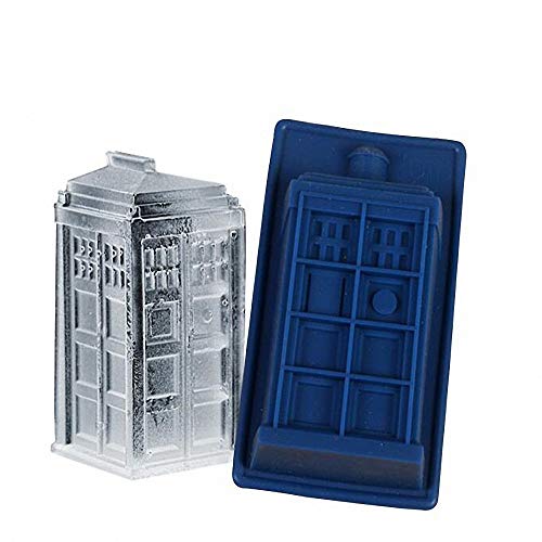 2 moldes de silicona Doctor Who para cubitos de hielo miniatura 3