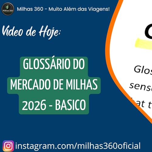 Gloss&aacute;rio do Mercado de Milhas 2026 - Basico