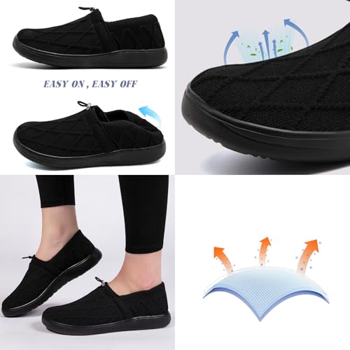 Wide Barefoot Shoes Women Minimalist Wide Toe Box Comfortable Walking Tennis Shoes Beach Outdoor Running Sneakers with Zero Drop Sole2