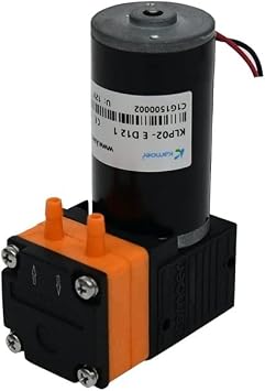 Mini Power Small Pump Kamoer 400ml/min KLP01 Mini Diaphragm Water Pump with 12V/24V Brush Motor Single Head for Liquid Transfer Weak Alkali and Acid Voltage DF12V