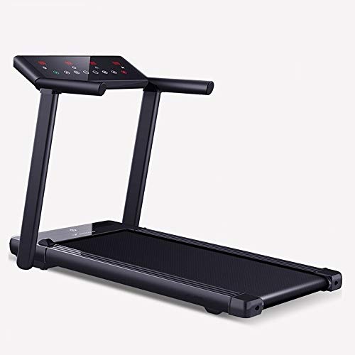Image of Full-Folding Home Treadmill, Installation-Free, Small and Ultra-Quiet, LED Display Sports Walking Machine, Suspension Balance Shock Absorption (One Color-Schwarz)