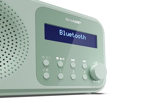 Radio numérique Dab+ FM portable Sharp Tokyo Bluetooth avec prise casque mini jack - 4