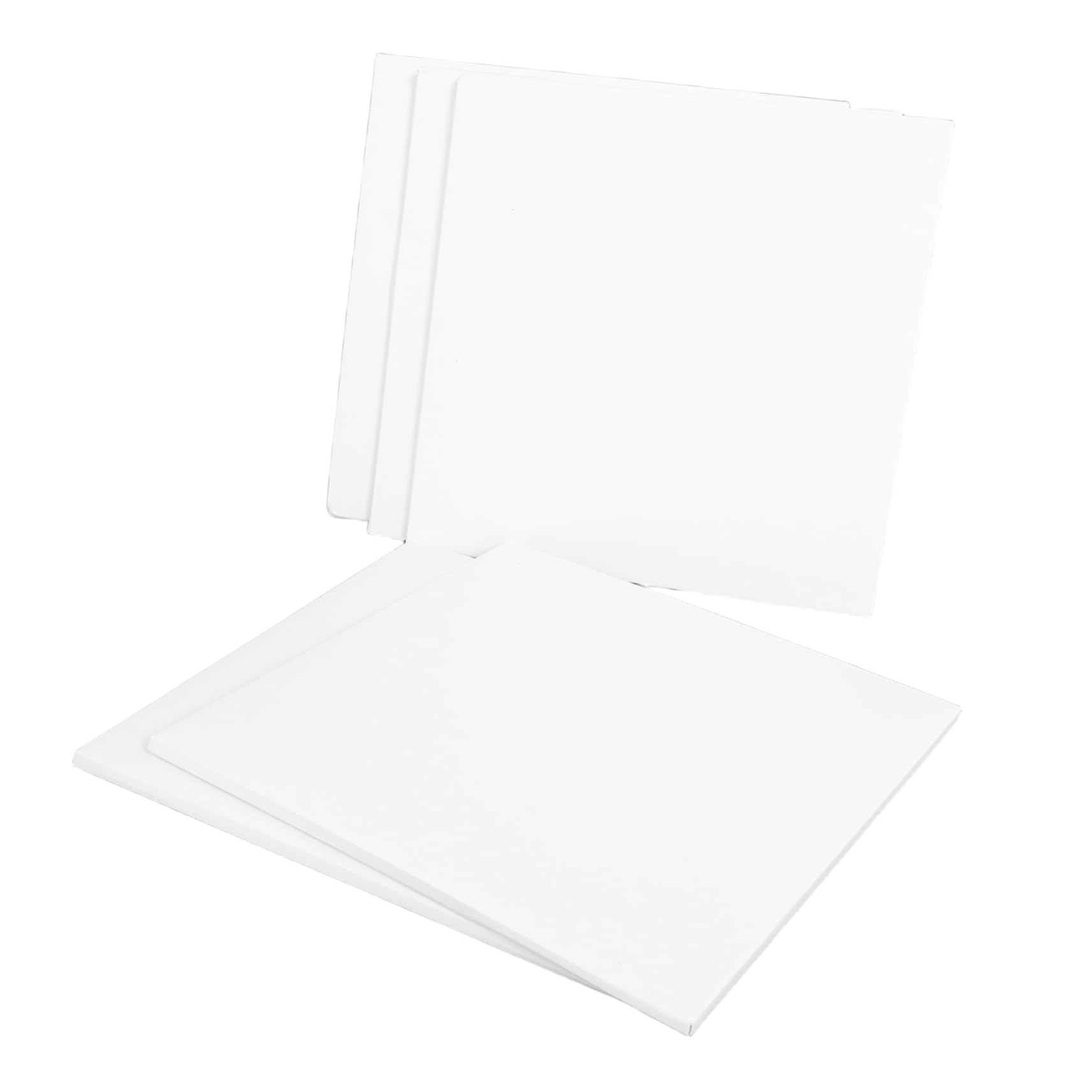 Plateaux à gâteau blancs en carton pour entremets et mousses Alipis | Lot de 10