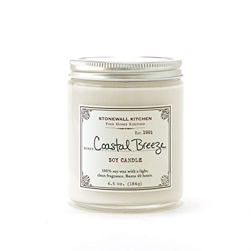 Stonewall Kitchen Coastal Breeze Soy Candle, 6.5 Ounces
