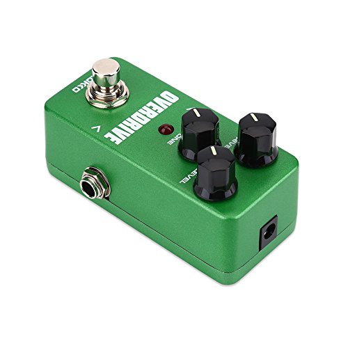 KEYREN Guitare pédale, FOD3 Bonne qualité en Alliage d’aluminium Mini Overdrive Pédale Effet 6.35mm Jack pour Guitares - Les Beatles, Paul McCartney, John Lennon, RIngo Starr, George Harrison KEYREN Guitare pédale, FOD3 Bonne qualité en Alliage d'aluminium Mini Overdrive Pédale Effet 6.35mm Jack pour Guitares – Image 4