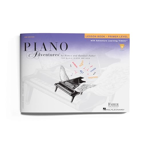 Piano Adventures: Lesson Book - Primer Level, 2nd Edition | Beginner Piano...