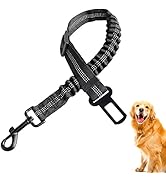 Cintura Sicurezza Cani Auto, Cintura per Cani Auto Regolabile Elastico, Cintura Cane Auto Riflett...