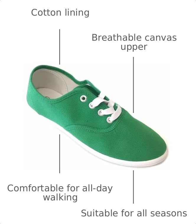 Image of Shoes8teen Womens Canvas Decks Sneakers 18 Colors Available | Casual Shoes