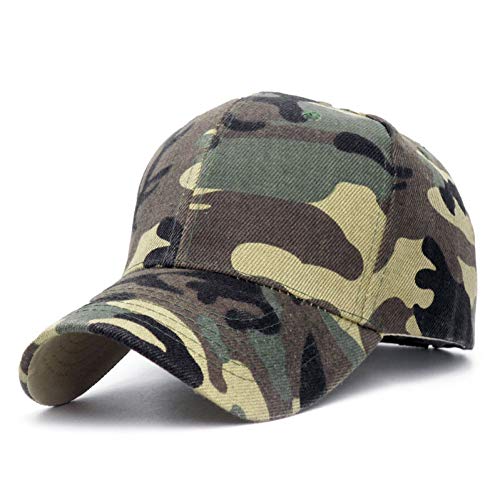 Casquette de baseball camouflage chapeau de soleil coton extérieur camo hommes femmes