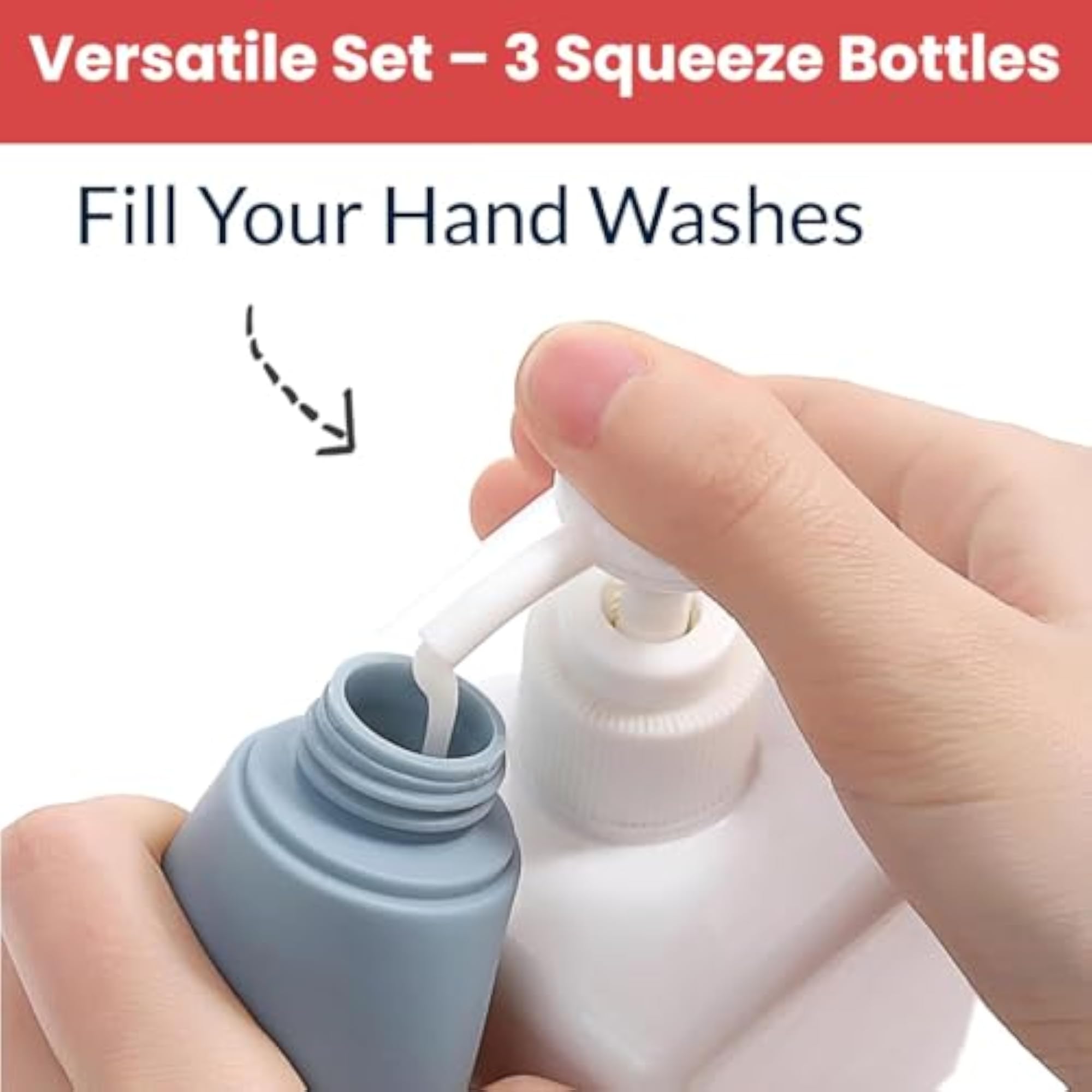 Travel Bottle Kit for Toiletries, Leak Proof Travel Size Bottles