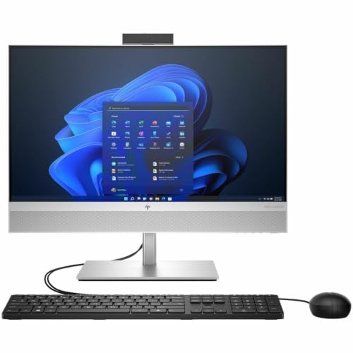 Image of HP EliteOne 840 G9 All-in-One Computer - Intel Core i5 14th Gen i5-14500 - vPro Technology - 16 GB - 512 GB SSD - 23.8 inch Full HD - Desktop - Silver - Smart Buy - Intel Q670 Chip - 1920 x 1080 - Windows