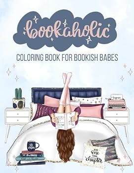 Bookish Coloring Book for Book Lovers Bibliophiles and Bookaholics Coloring Pages for Adults Reading Nooks Reading Corners