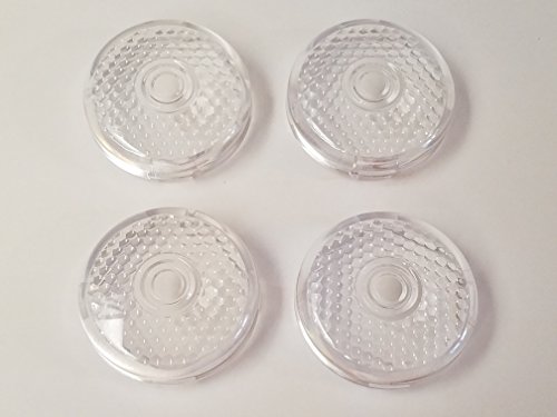 Big Dog Honeycomb Turn Signal Lenses (x4) 2003-18 (K9, Mastiff, Pitbull, MORE)
