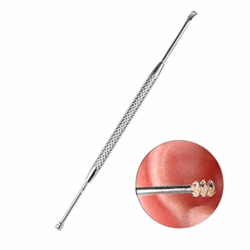Superior ZRL Stainless Steel Ear Cleaner Double End Spiral Curette Multifunction Ear Pick Spoon