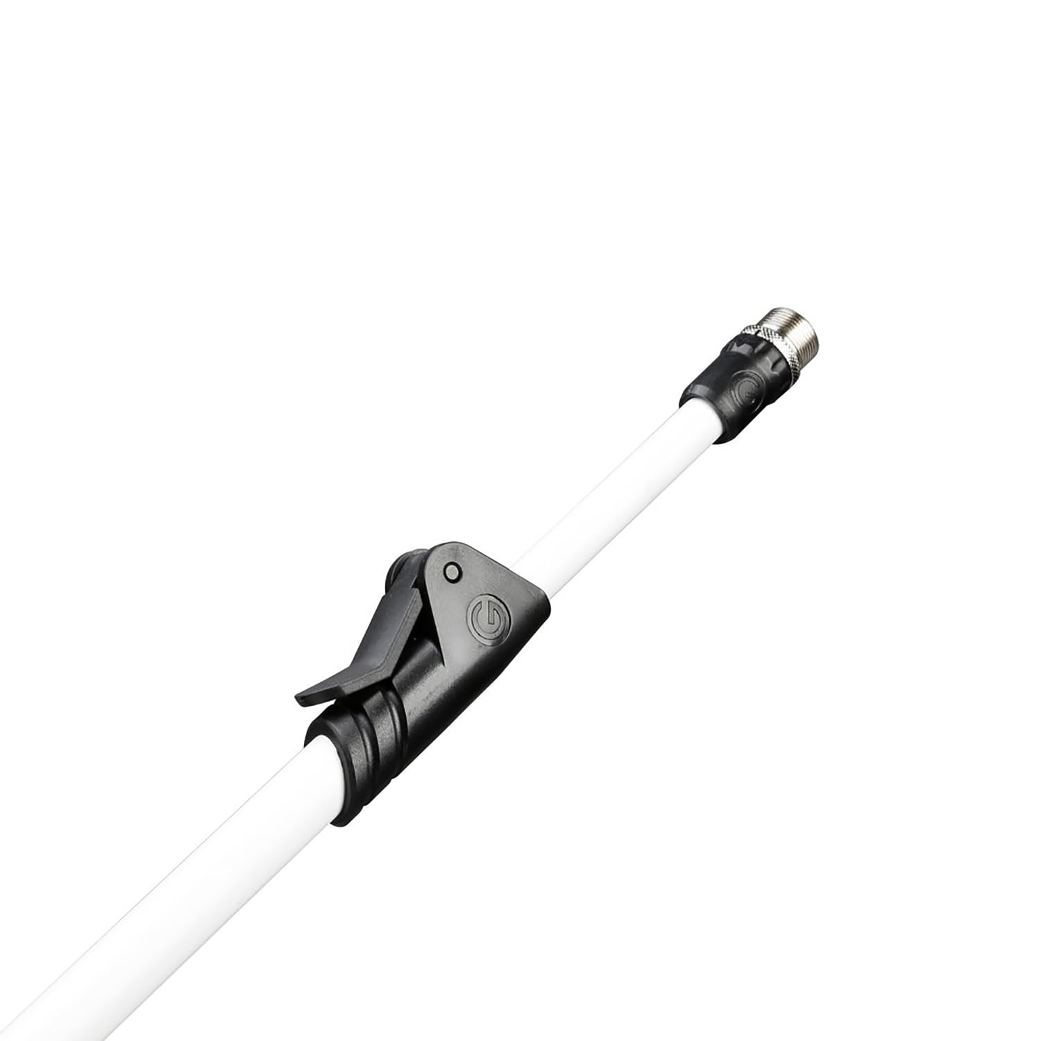 Gravity MS 4322 W - Asta microfonica con treppiede con base ripiegabile e portamicrofono estraibile a 2 punti bianco