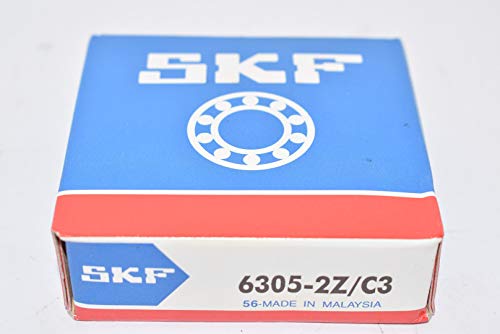 SKF 6305-2Z/C3 Rillenkugellager einreihig, 25x62x17