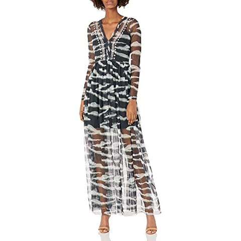 French Connection Women's Sheer Maxi Dress Cover