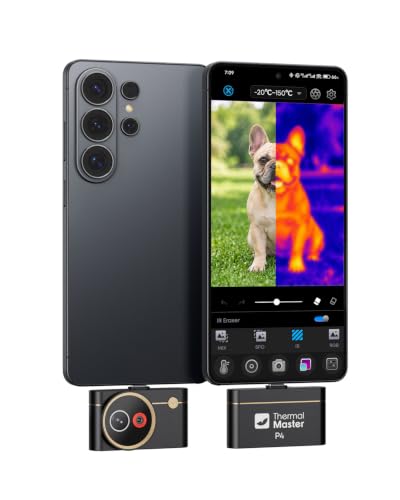 Thermal Master P4 Thermal Camera for Android w/Dual Lens & 35mK Sensitivity