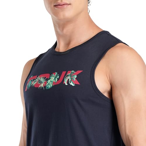 Image of FCUK Men's Solid Regular Fit Fashion Vest