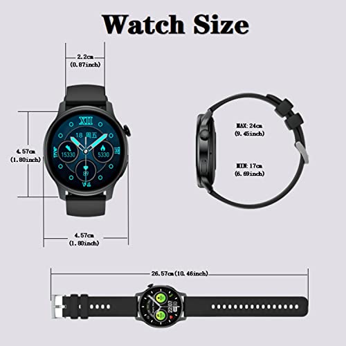 Smart Watch For Men Women Phone Call(Dial/Receive),Bluetooth Smartwatch,Ip68 Waterproof Fitness Tracker,Multiple Sports Modes,Heart Rate Sleep Monitor,Pedometer,Music,Message Reminder,For Android Ios #TOP7