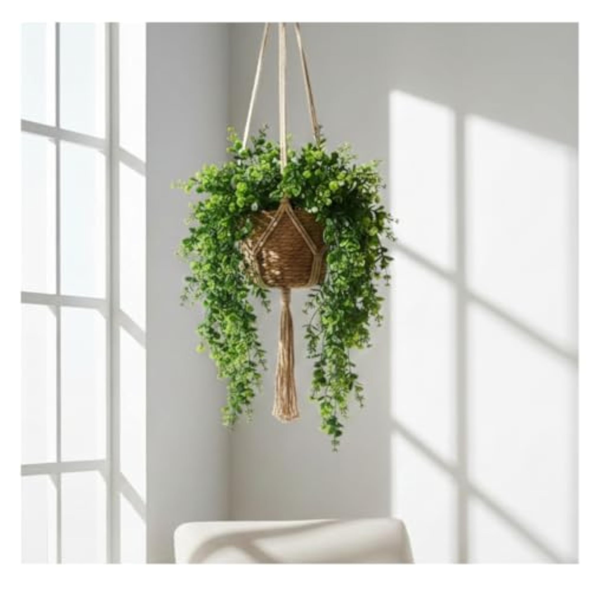 Artificial Hanging Vines Greenery Leaves Decorative Faux Trailing Vine