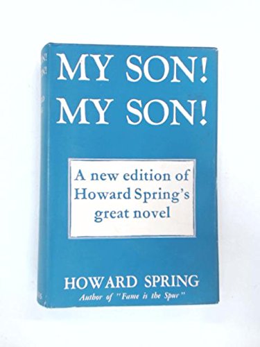 My Son! My Son! B0000CJX99 Book Cover