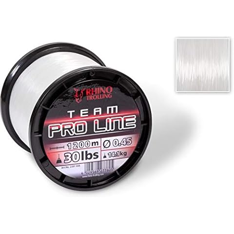 Rhino Premium Team Pro Line monofile Angelschnur Trolling Meeres Angeln Cover